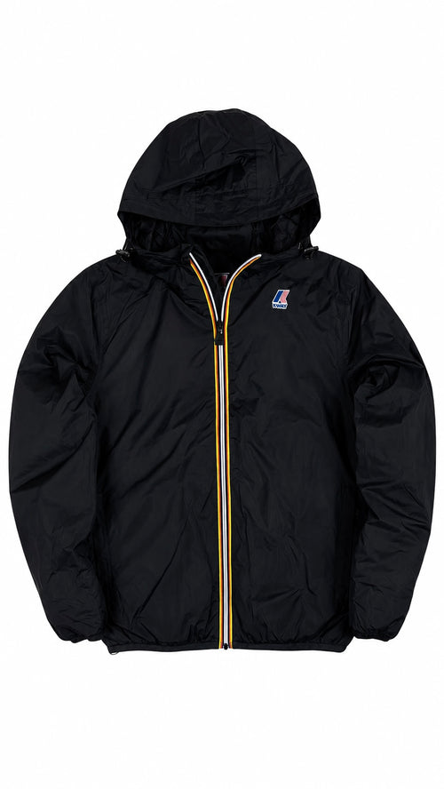 K-Way Le Vrai 4.0 Claude Warm Black Pure Jacket - Black - New