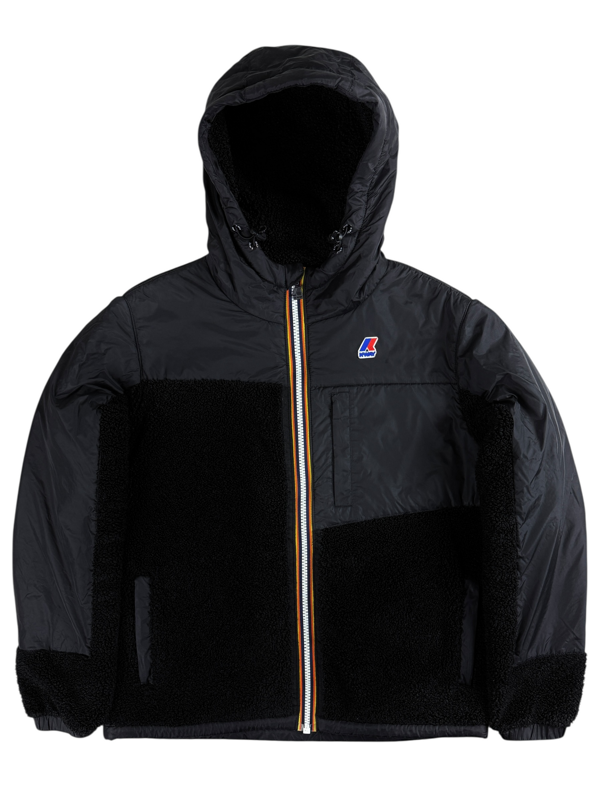 Veste K-Way noir taille L - Vue de face