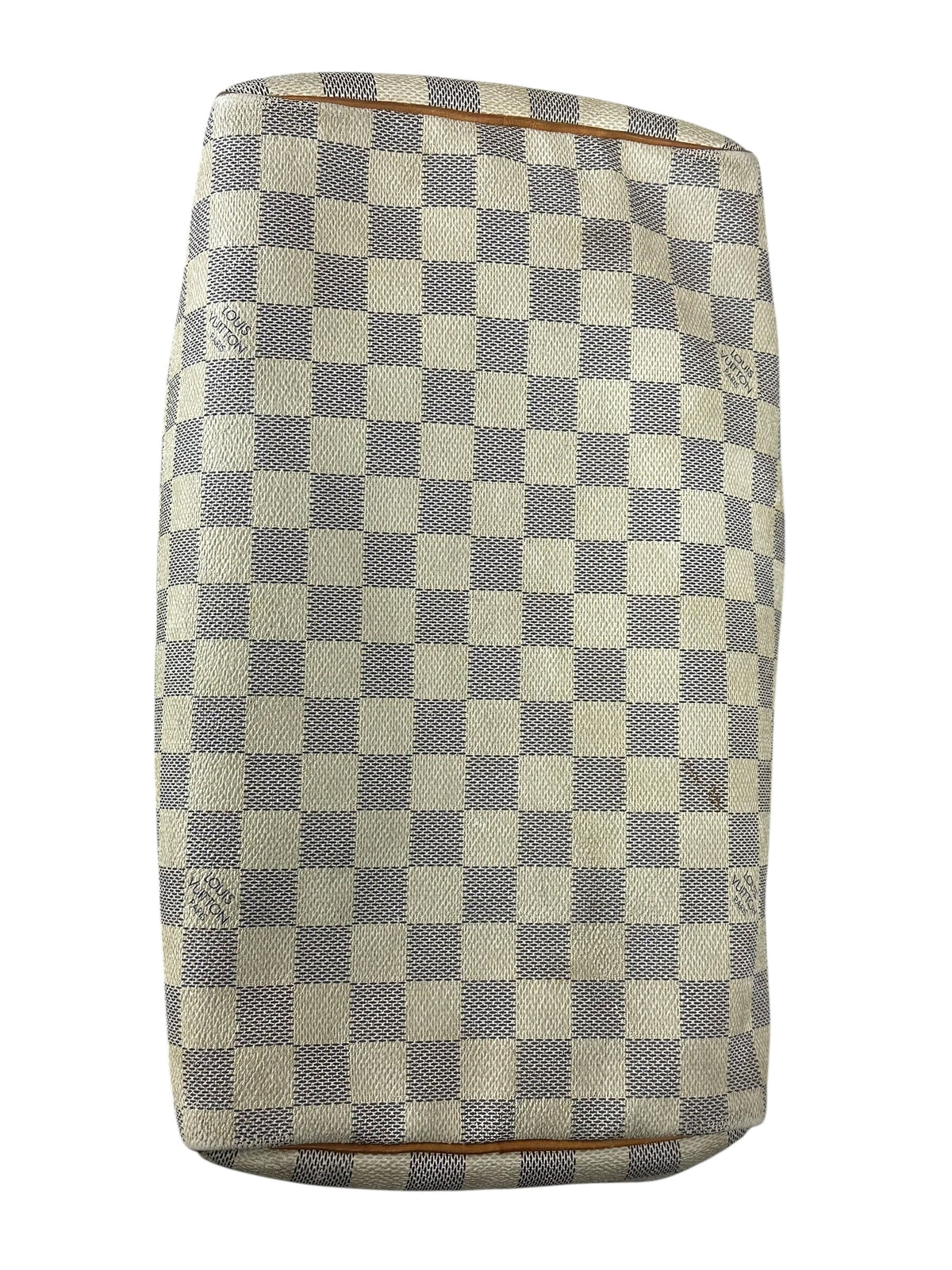 Sac Louis Vuitton beige / marron taille 30 - Vue 16