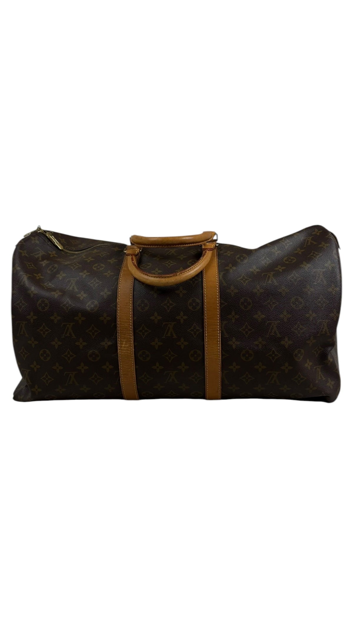 Sac Louis Vuitton marron taille 55 - Vue de face