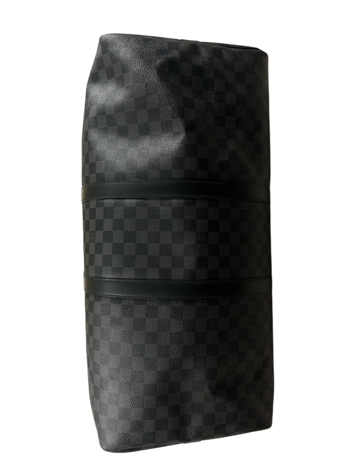 Sac Louis Vuitton noir / gris taille 55 - Vue 12