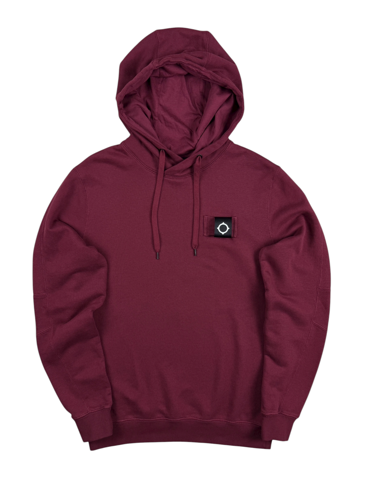 Hoodie Ma.Strum bordeaux taille S - Vue de face