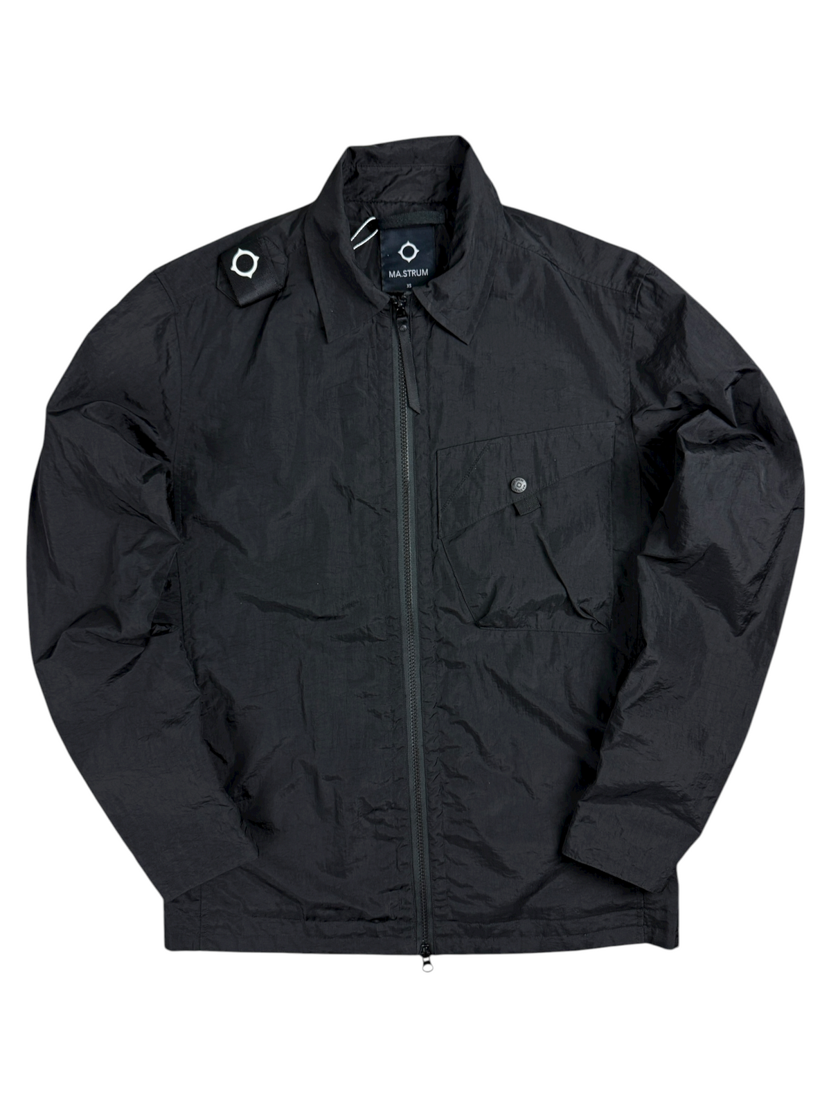 Surchemise Ma.Strum noir taille XS - Vue de face