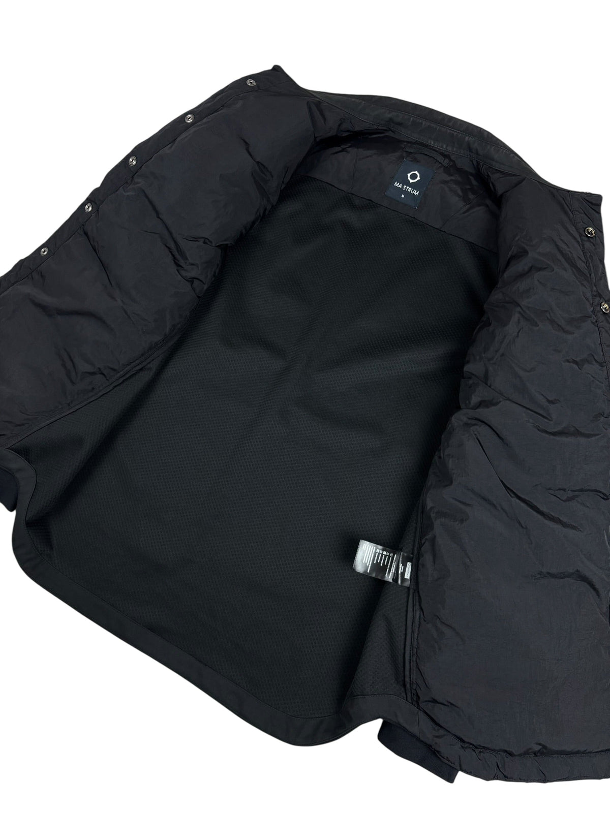 Veste Ma.Strum noir taille M - Détail