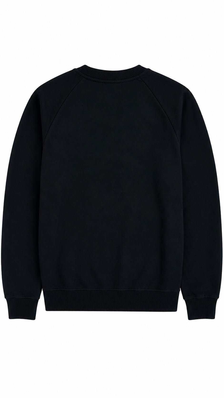 Pull Crewneck Maison Kitsuné noir, autre angle — vue 2