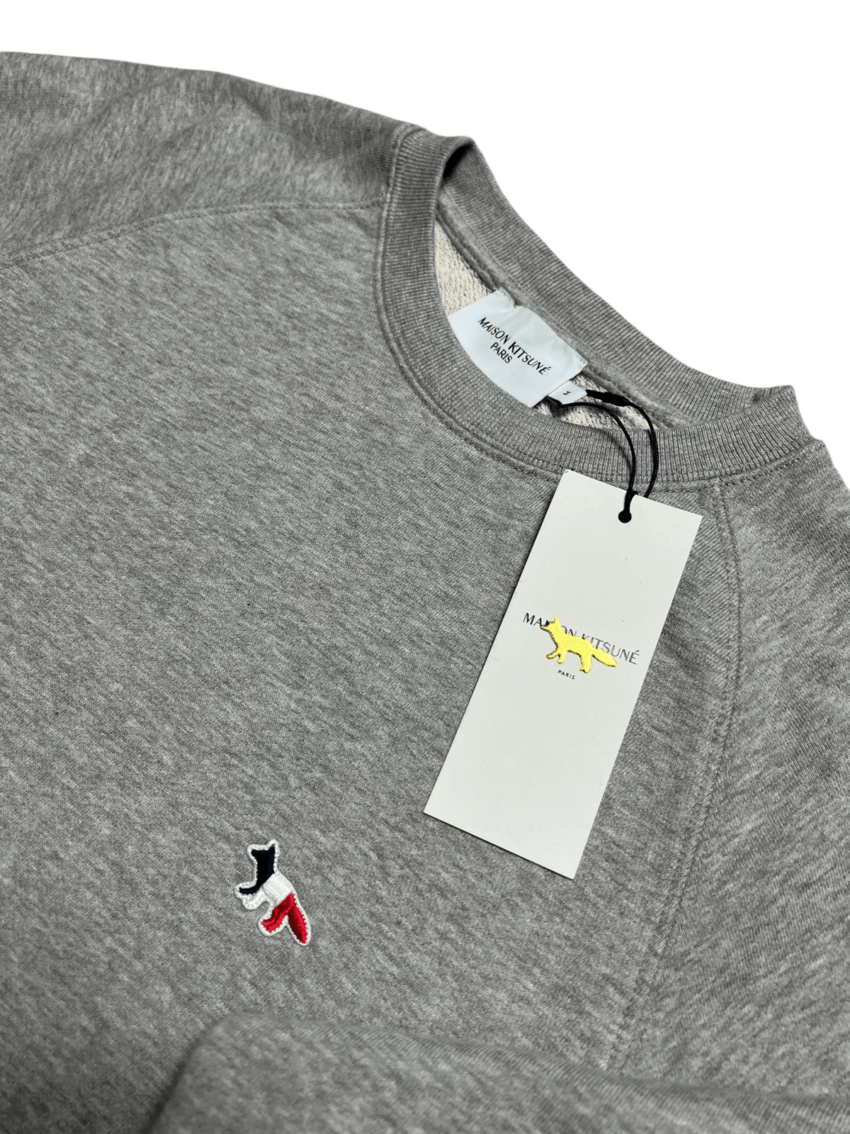 Maison Kitsuné jumper, grey, size S - view 3