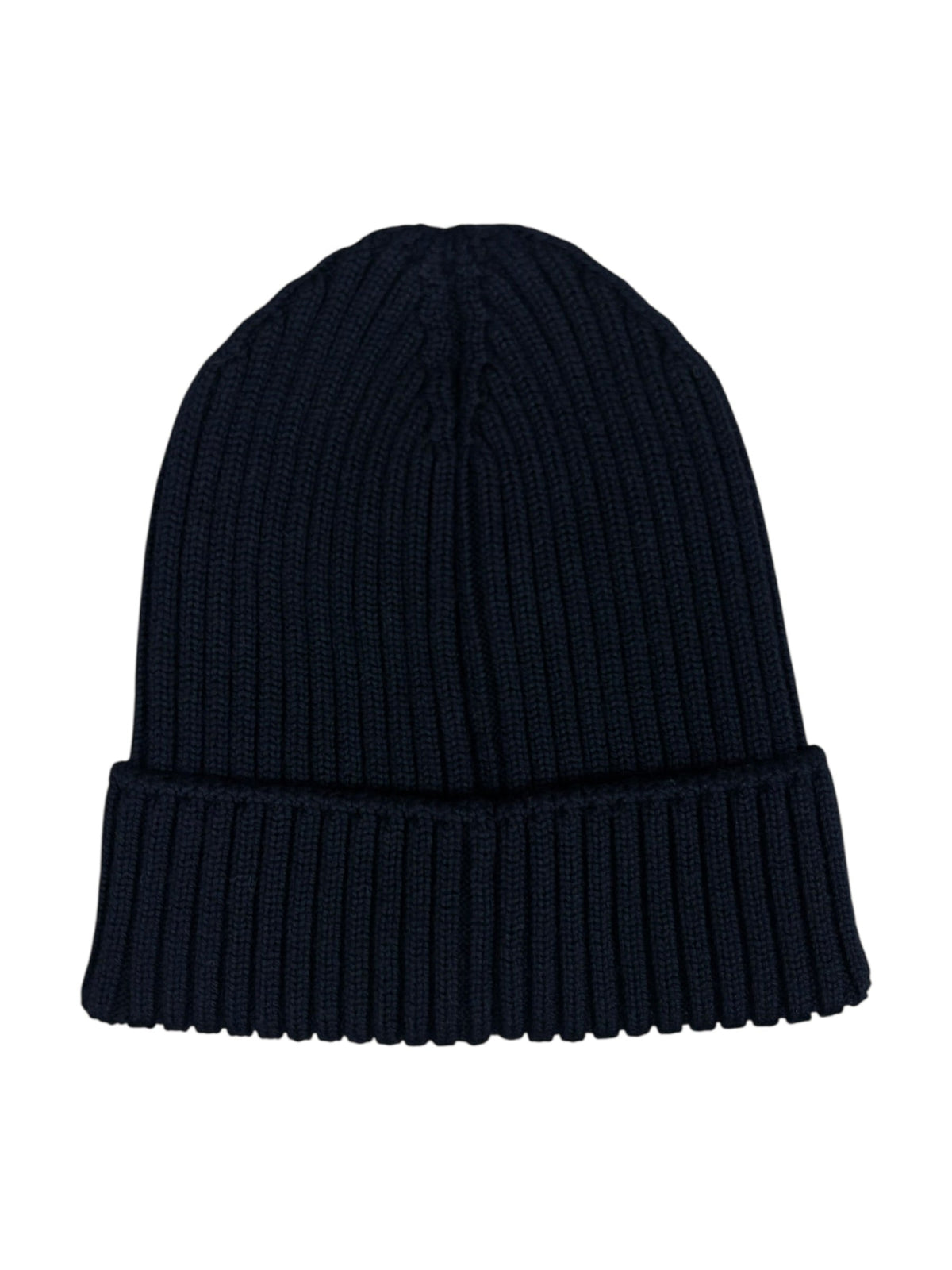 Moncler beanie, navy, size S, another angle — view 2