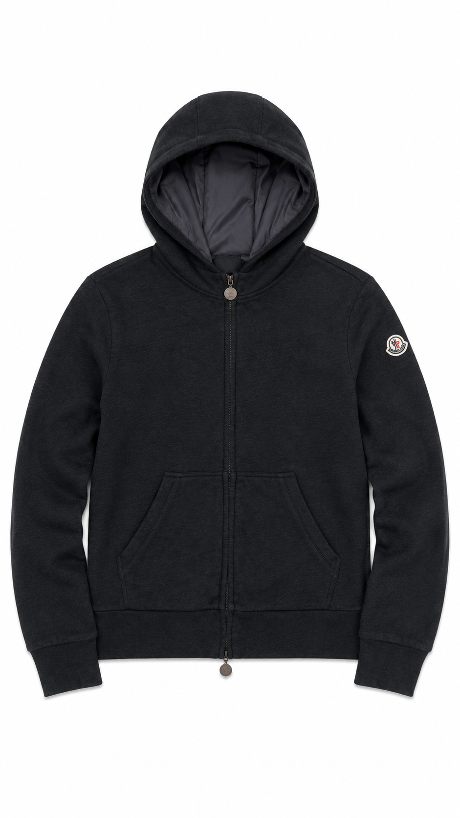 Cardigan Moncler gris taille S, seconde main authentifiée NB08 — vue 1