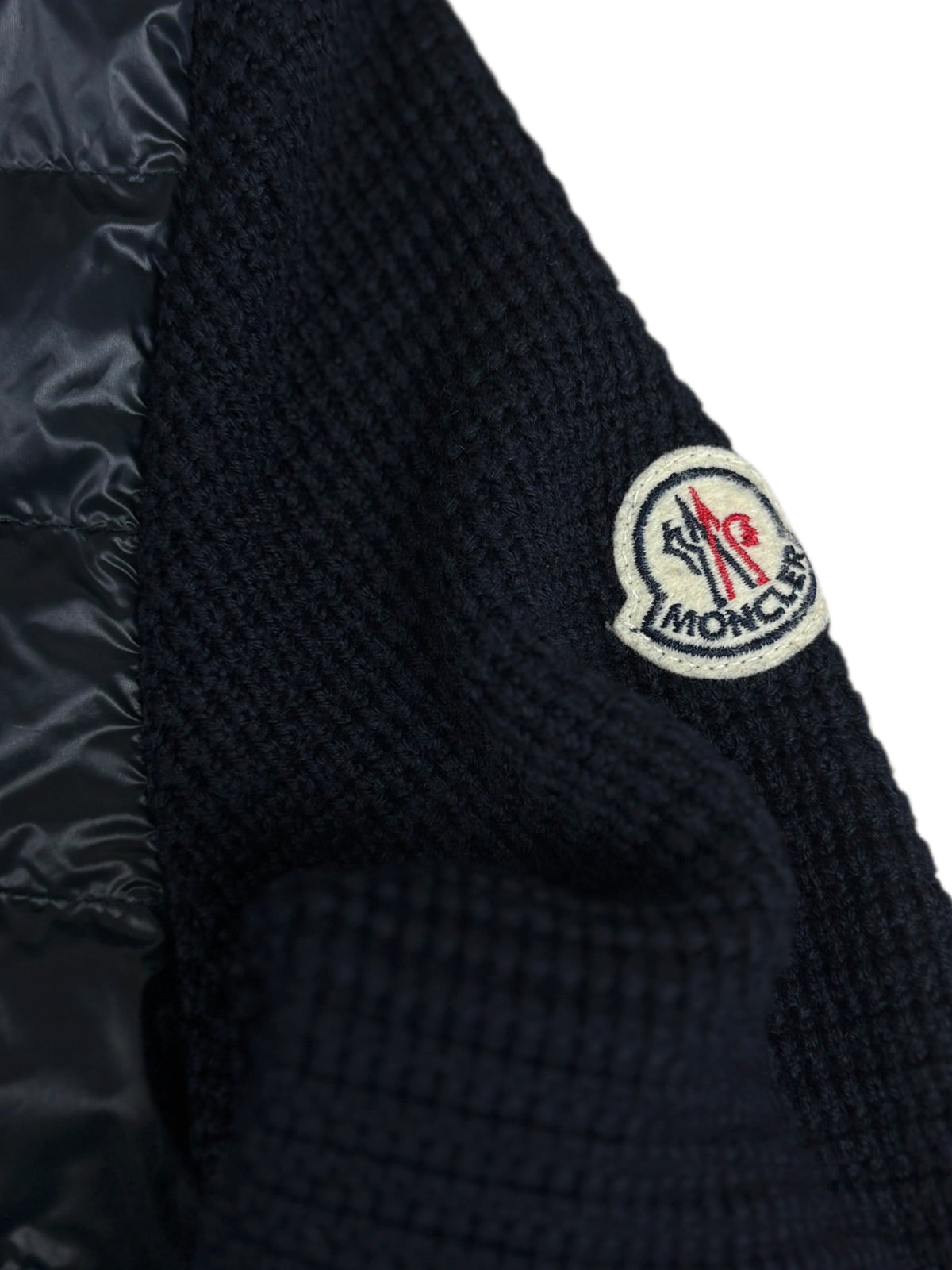 Cardigan Moncler marine taille M - Vue de dos