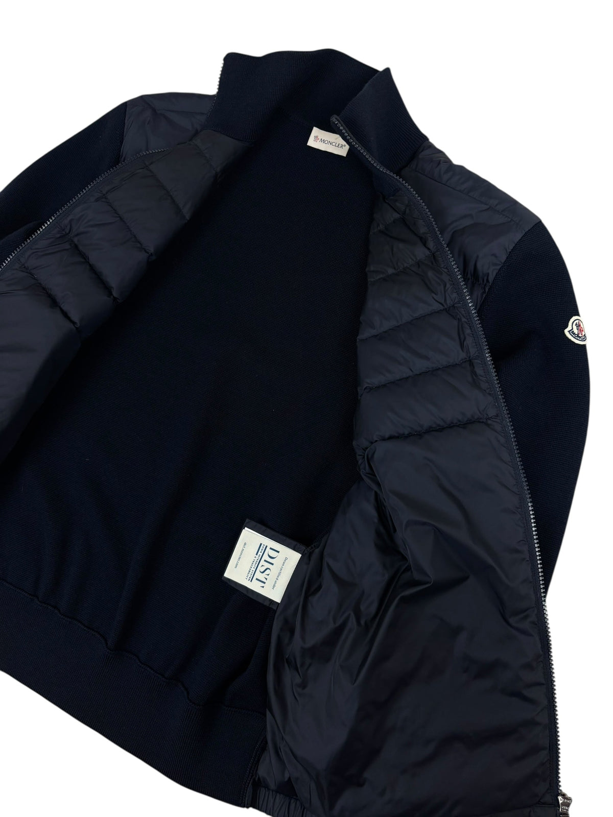 Cardigan Moncler marine taille XL - Détail