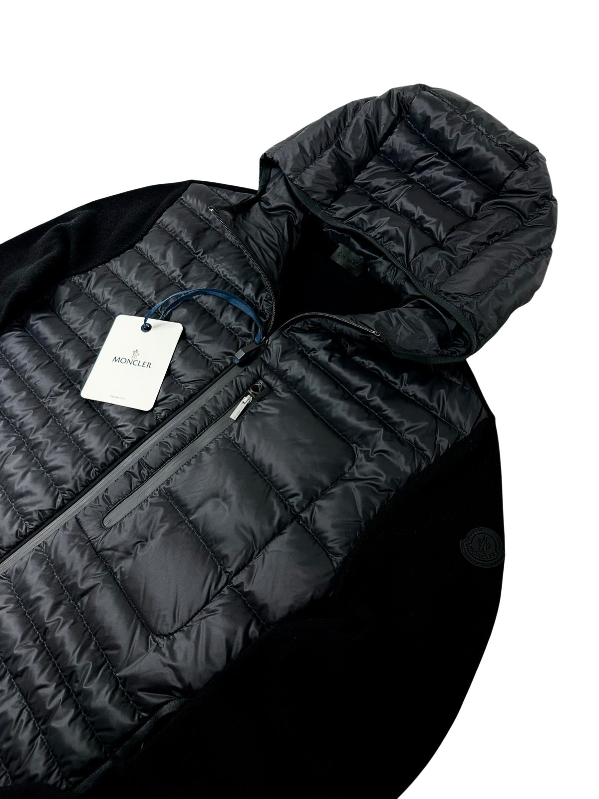 Cardigan Moncler noir taille L - Vue de dos