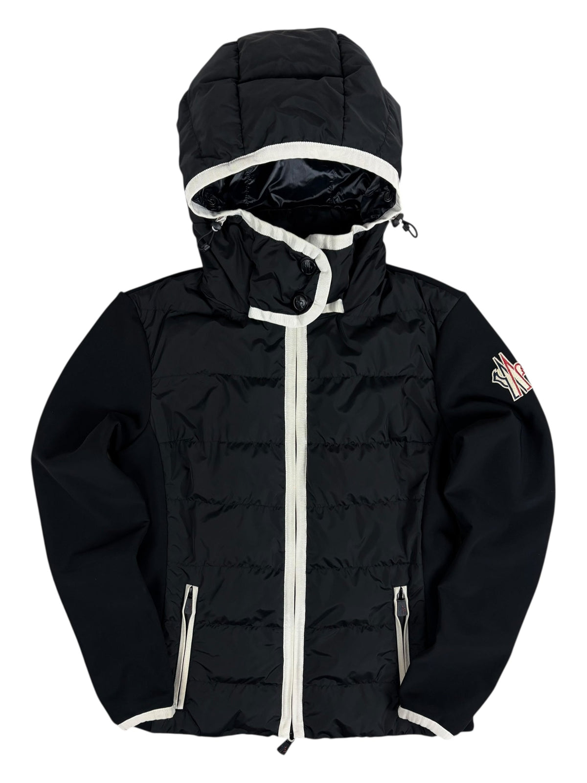 Cardigan Moncler noir taille L - Vue de face