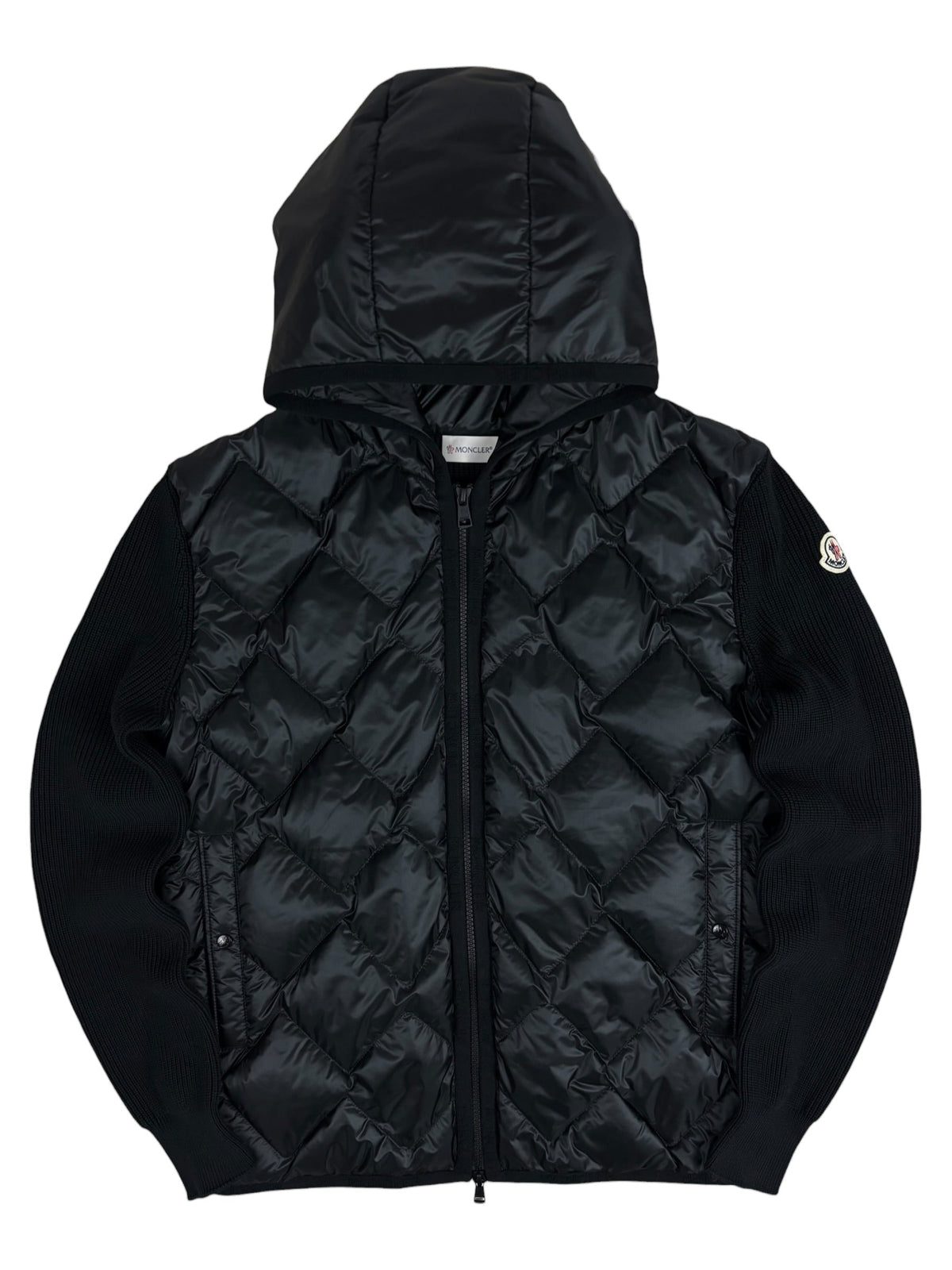 Cardigan Moncler noir taille L - Vue de face