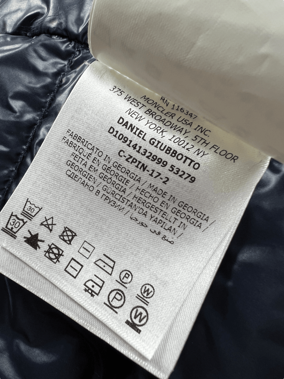DOUDOUNE MONCLER DANIEL - NB08 SHOP