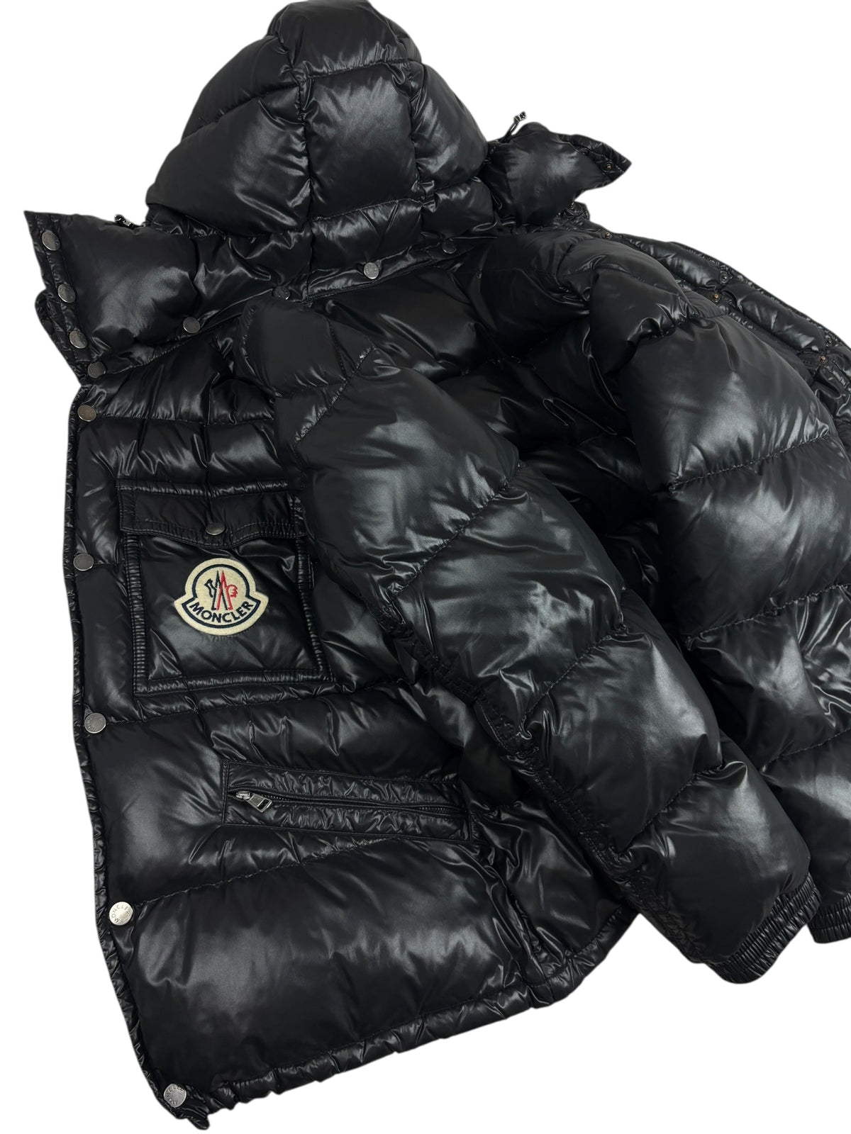 Doudoune Moncler noir taille 3 - Vue 8