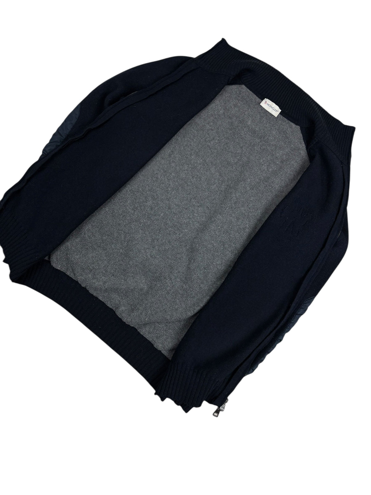 Gilet Moncler marine taille M - Détail