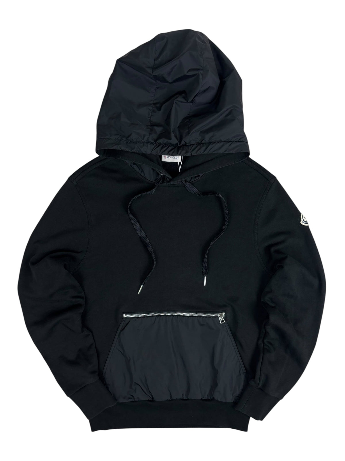 Hoodie Moncler noir taille M - Vue de face