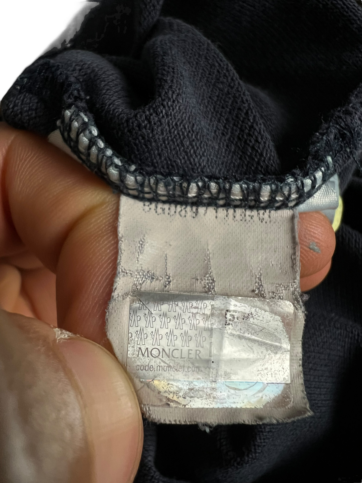 POLO MANCHE LONGUE MONCLER - NB08