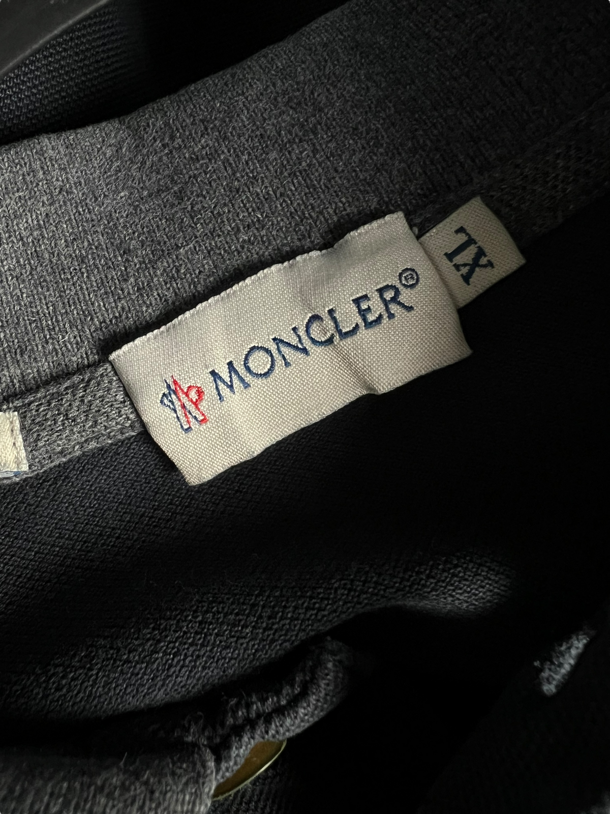 POLO MANCHE LONGUE MONCLER - NB08