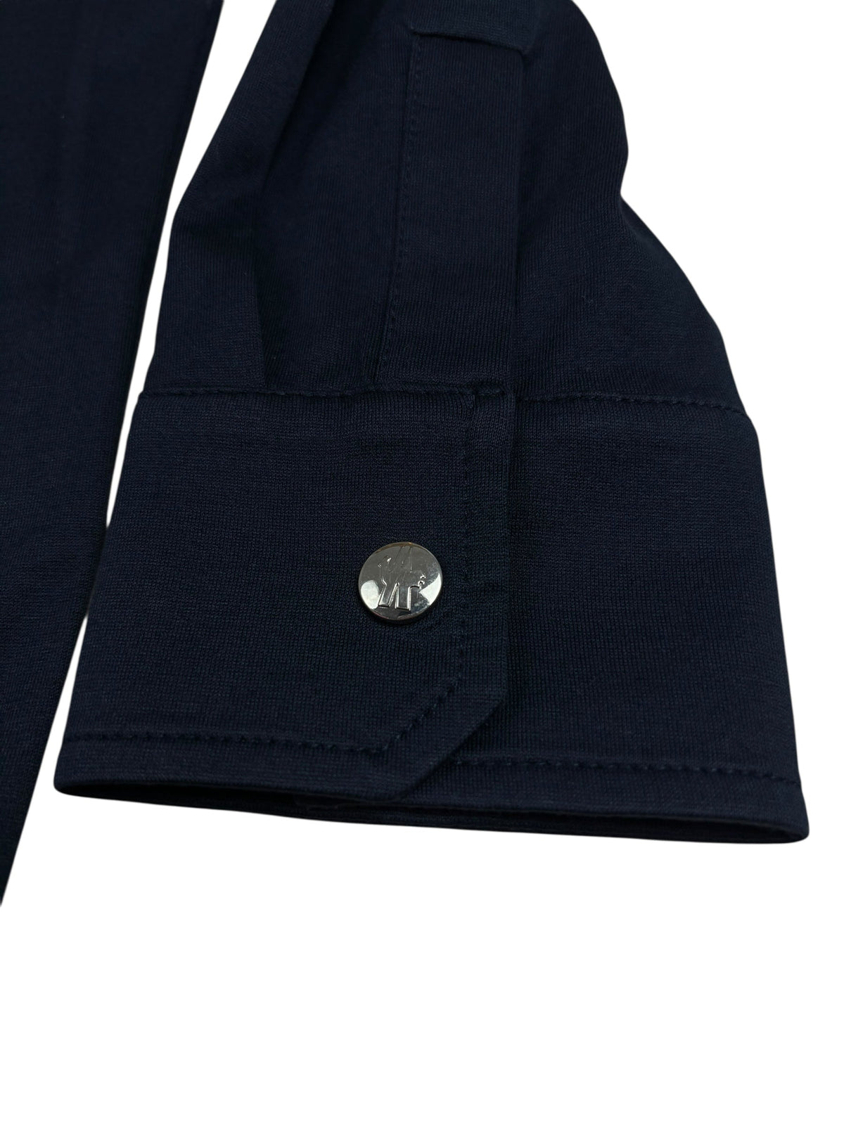 Polo Moncler marine taille M - Détail