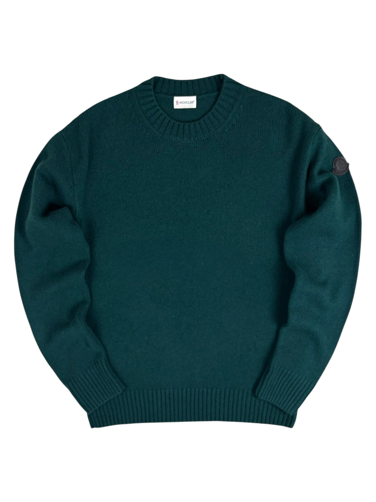 Pull Moncler vert taille L - Vue de face