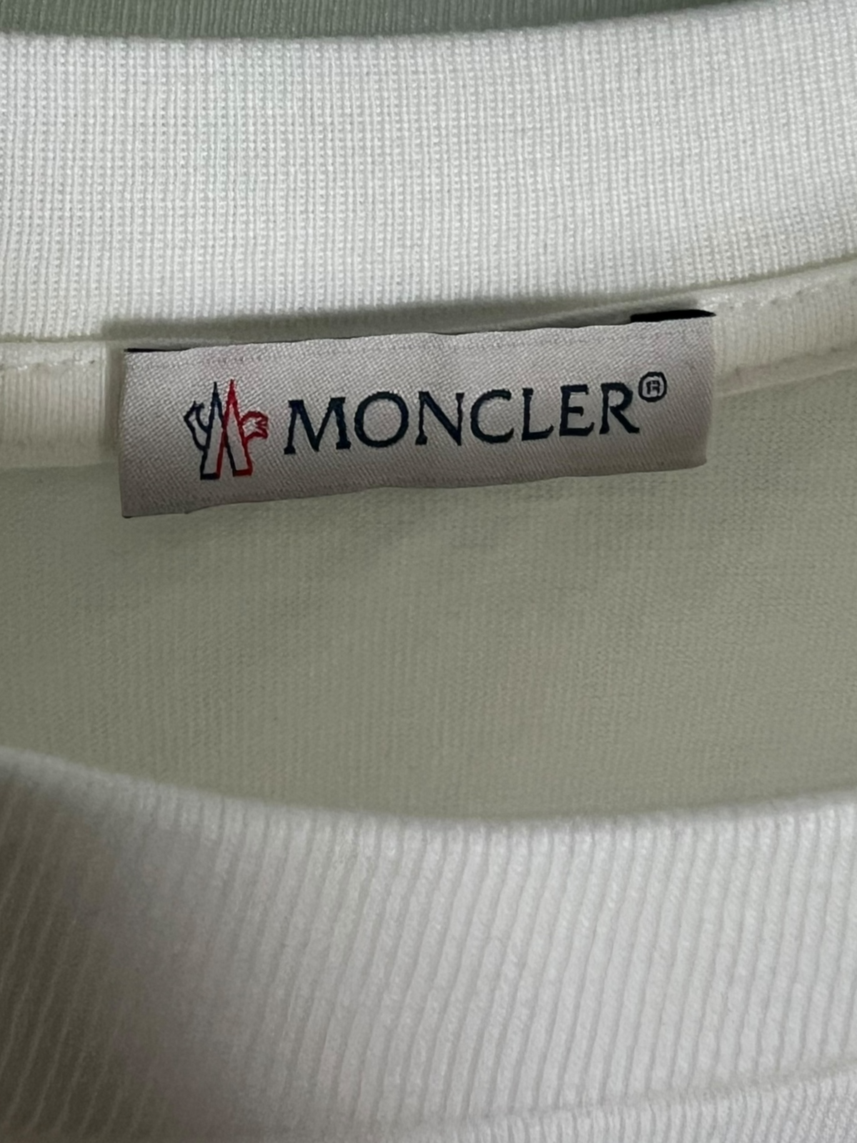 Veste Moncler blanc taille S - Vue 6