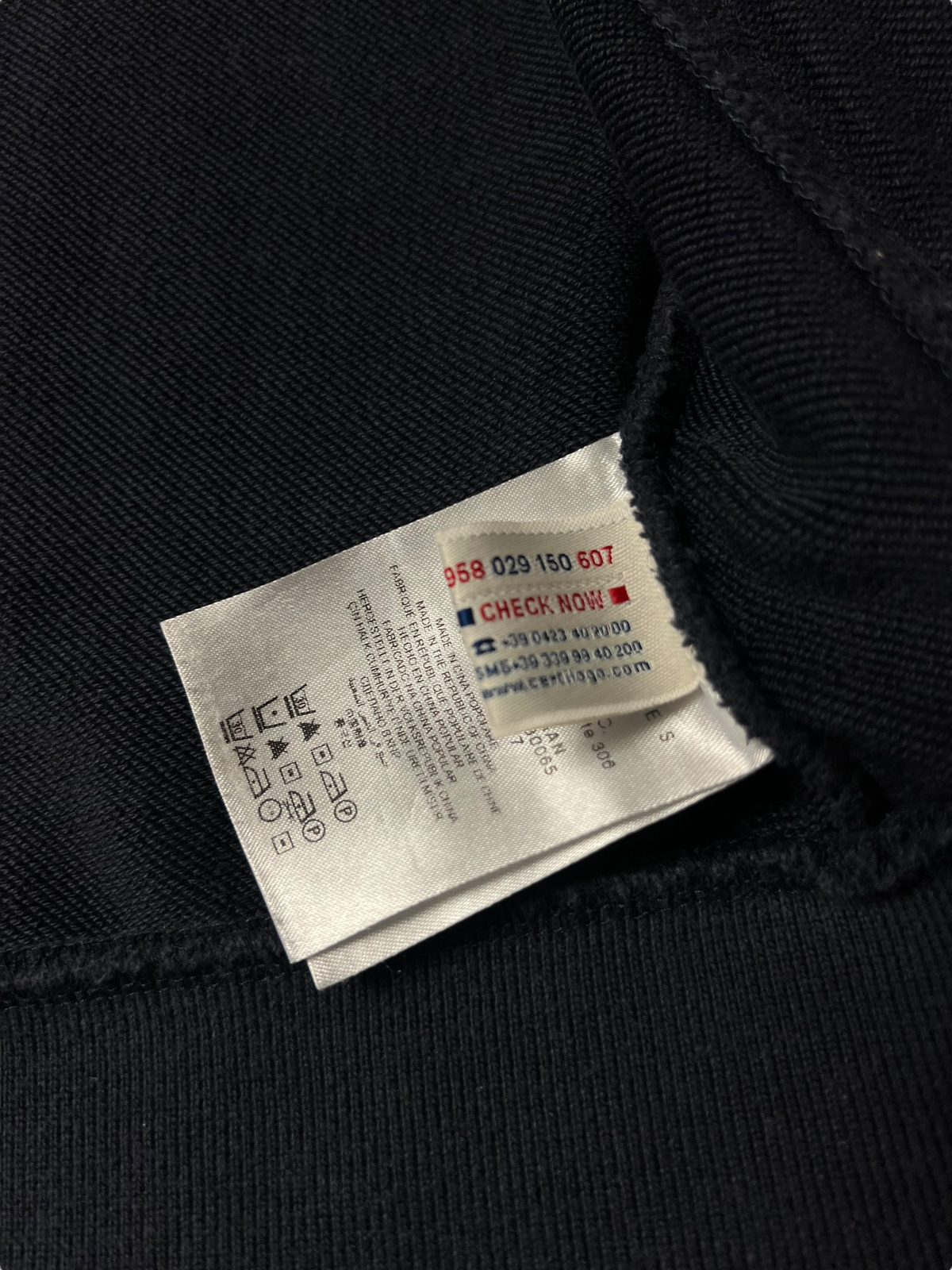 Veste Moncler bleu taille S - Vue 6