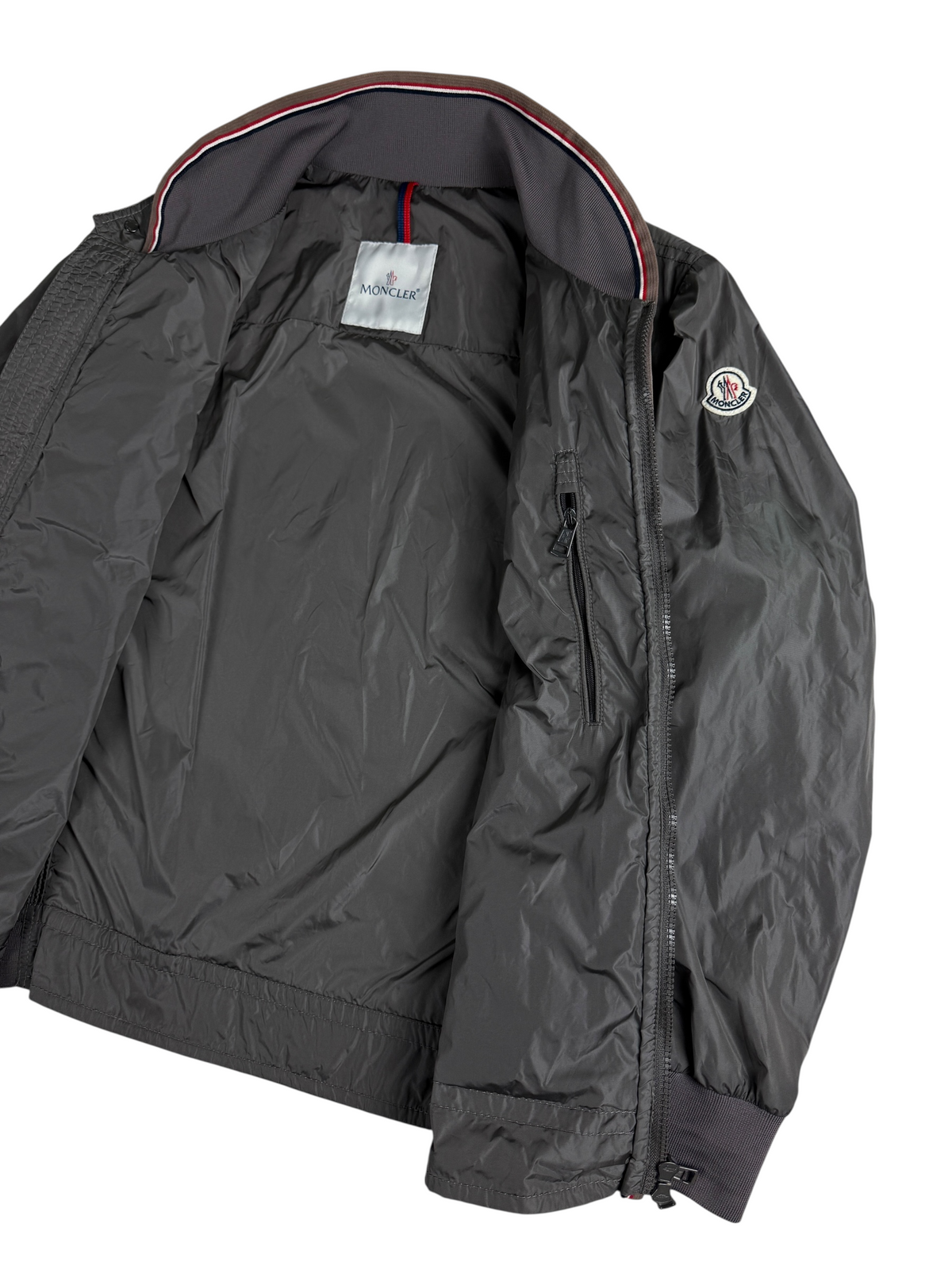 Veste Moncler gris taille 4 - Vue de dos