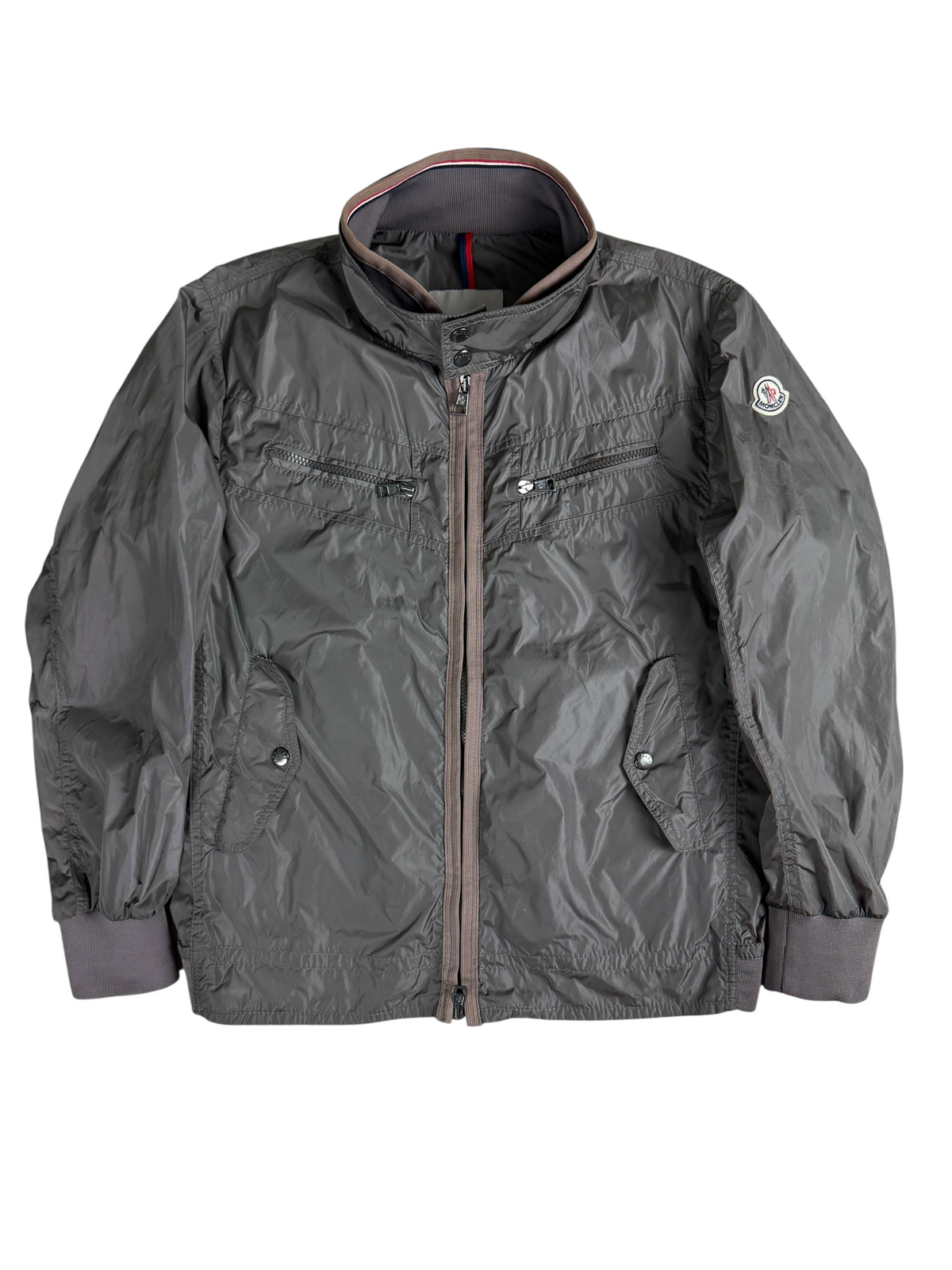 Veste Moncler gris taille 4 - Vue de face