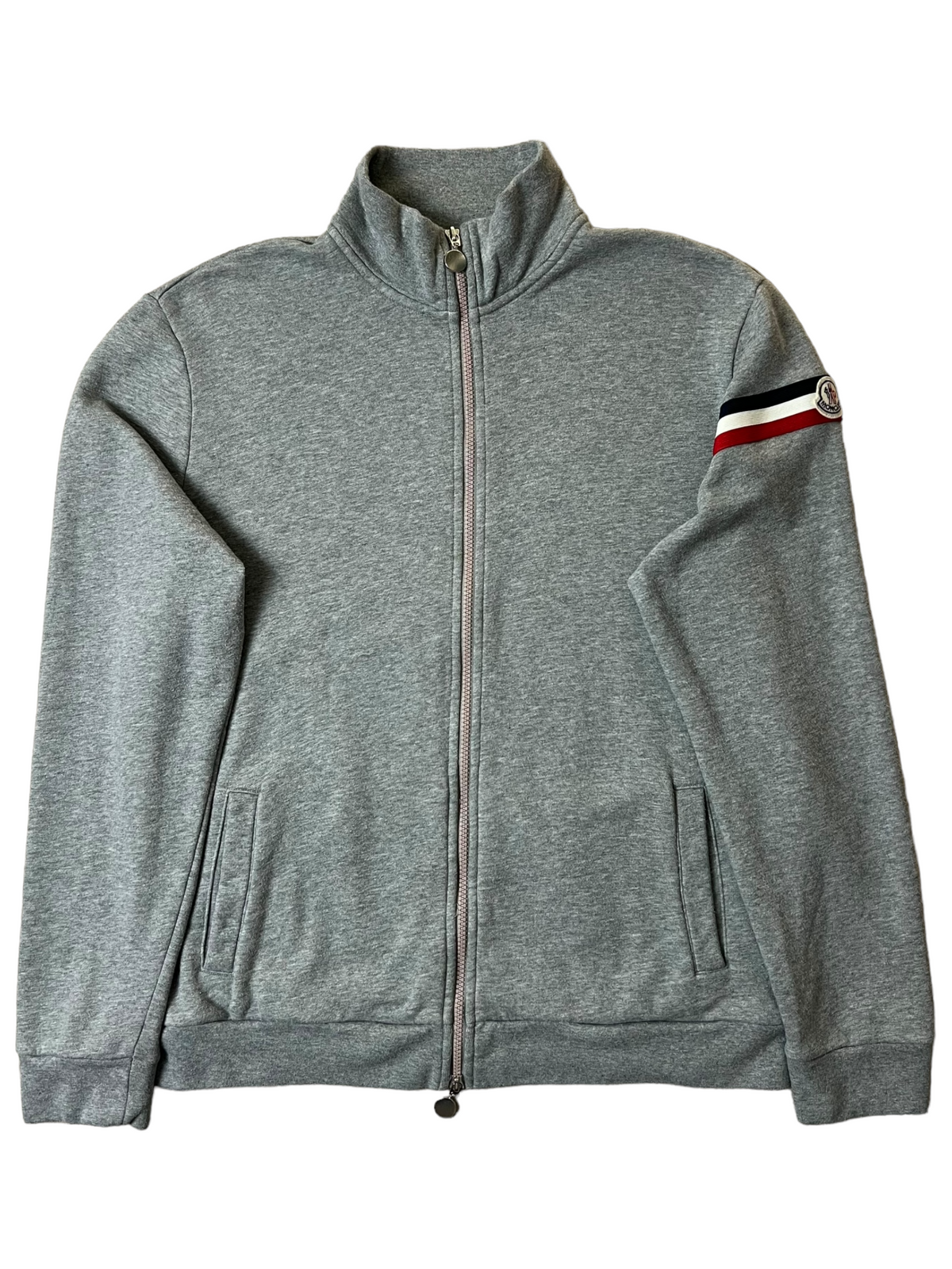 Veste Moncler gris taille L - Vue de face