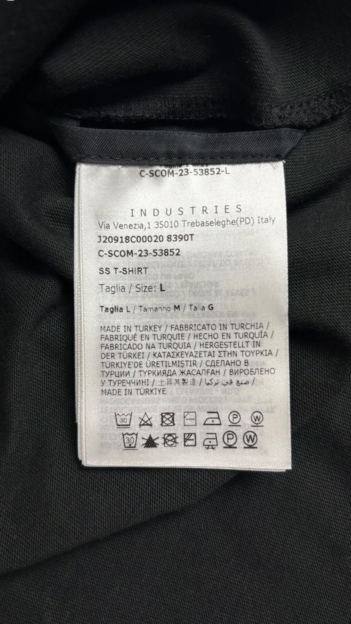 Veste Moncler noir taille L - Détail