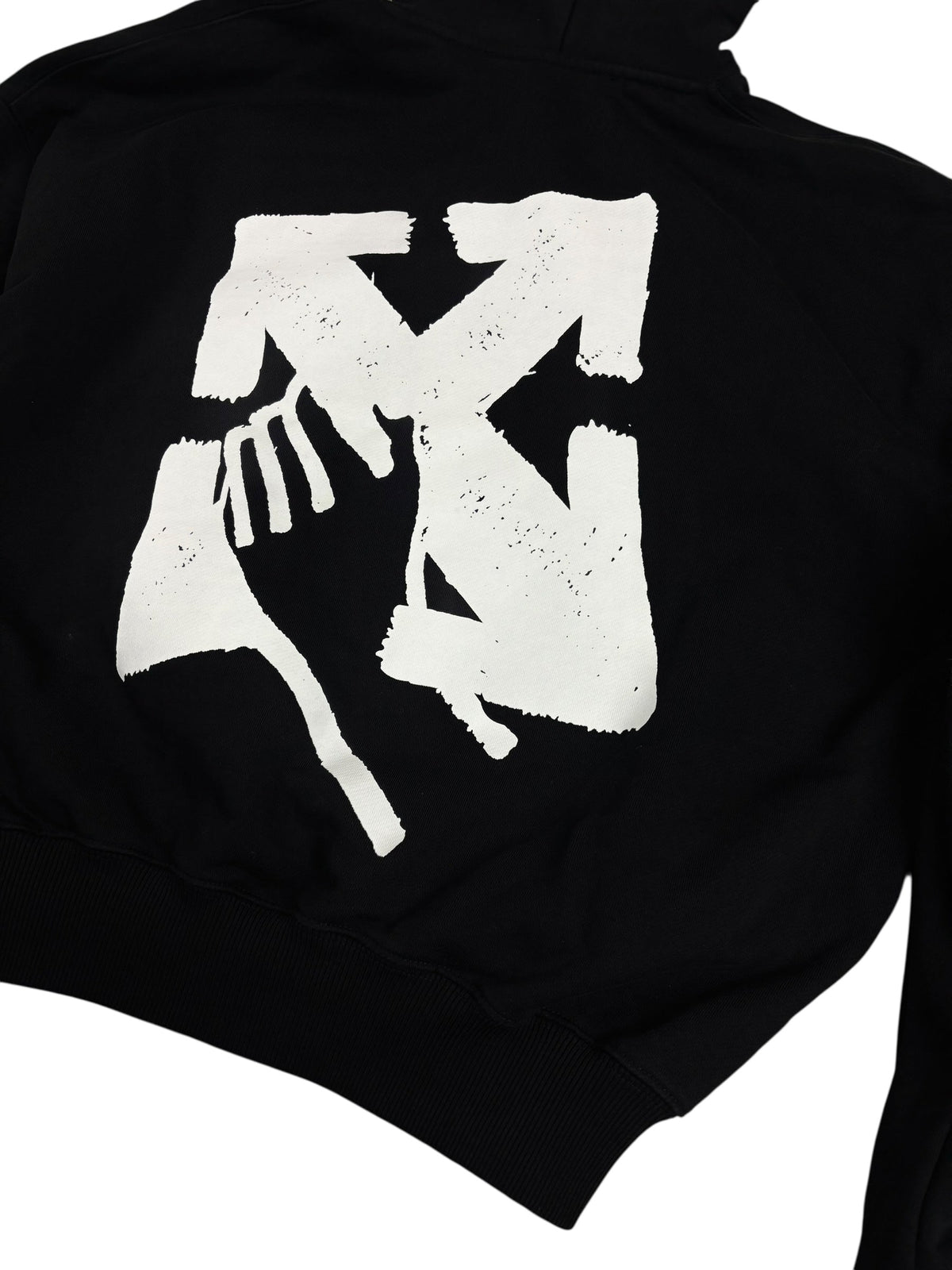 Hoodie Off White noir taille S - Vue de dos