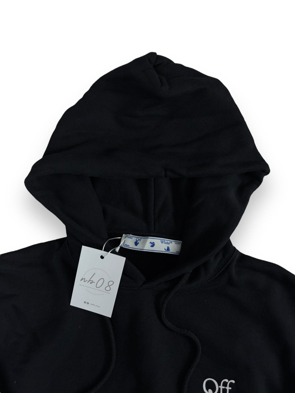 SWEAT - SHIRT À CAPUCHE OFF WHITE - NB08 SHOP