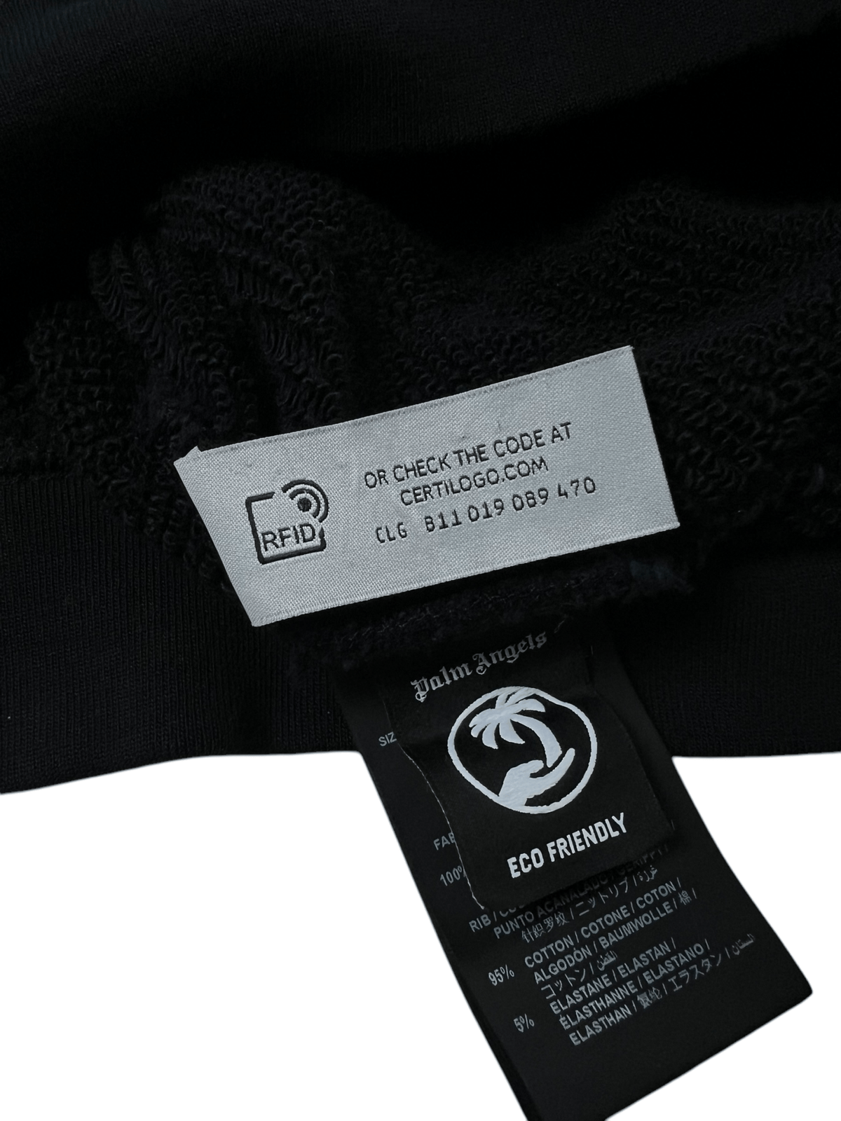 Sweat-shirt Palm Angels noir taille XXL - vue 4