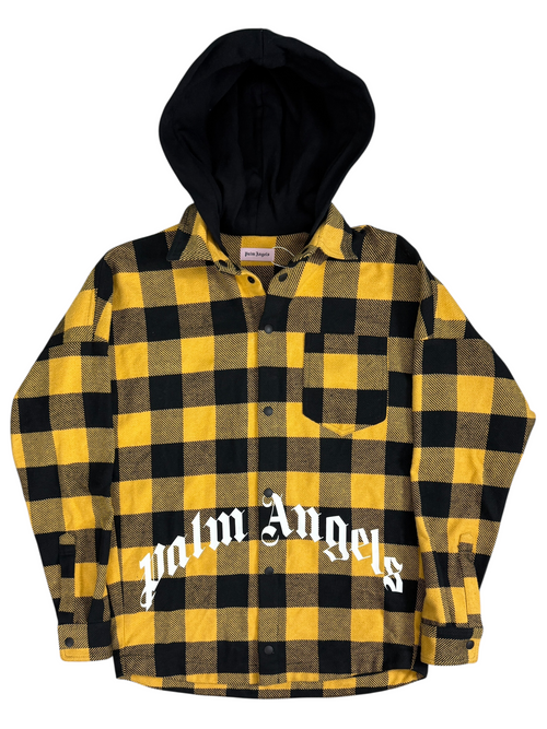 Palm Angels Jacket - Black / Yellow - Size M