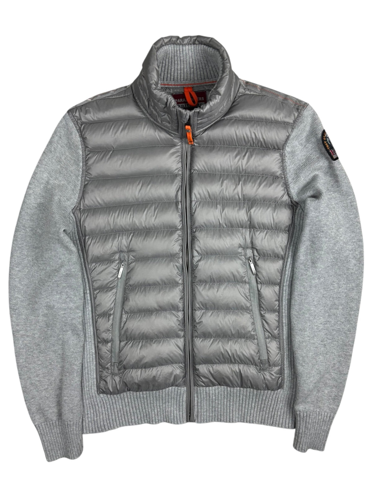 Cardigan Parajumpers gris taille M - Vue de face