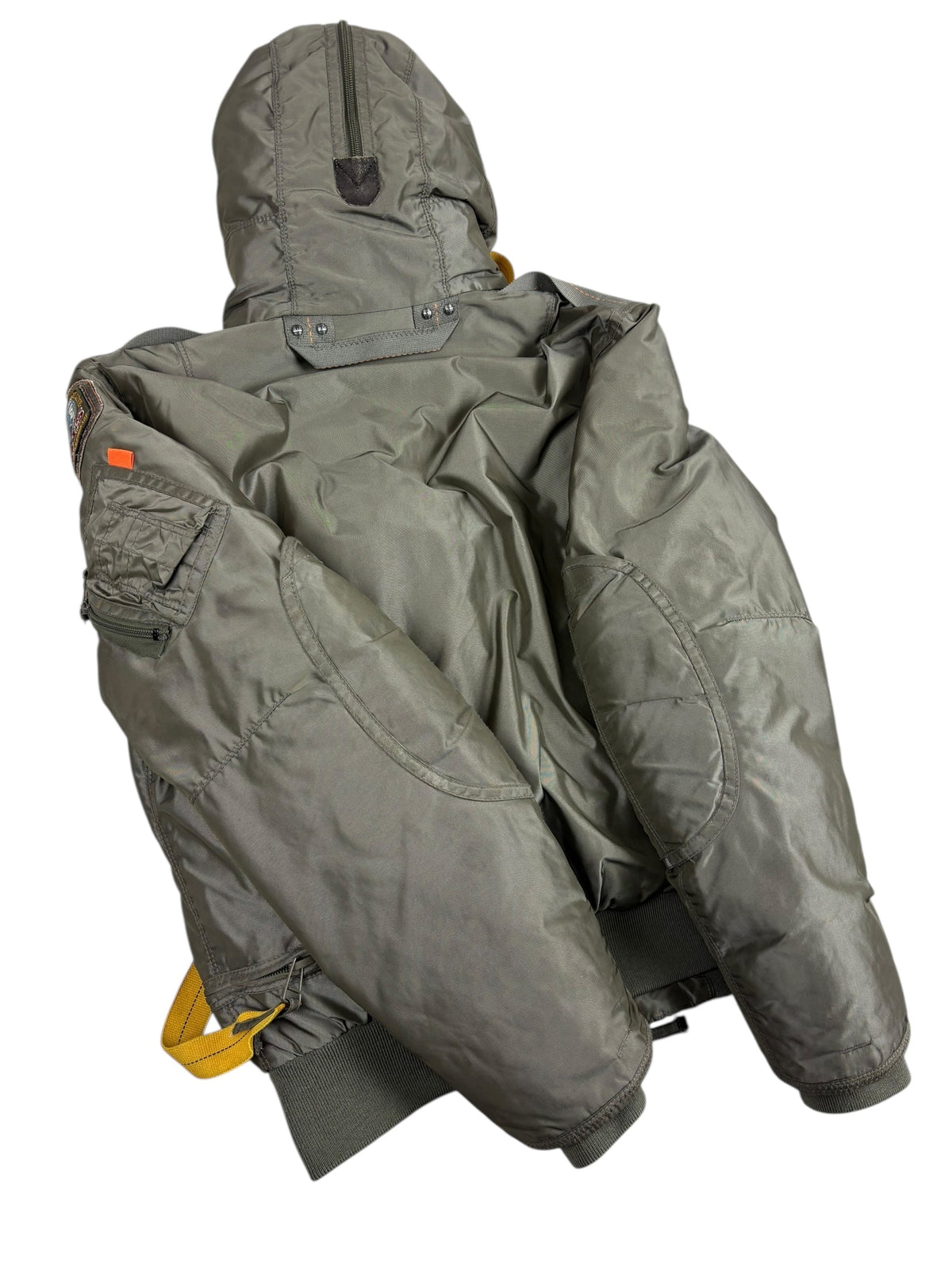 Doudoune Parajumpers kaki taille M - Vue côté