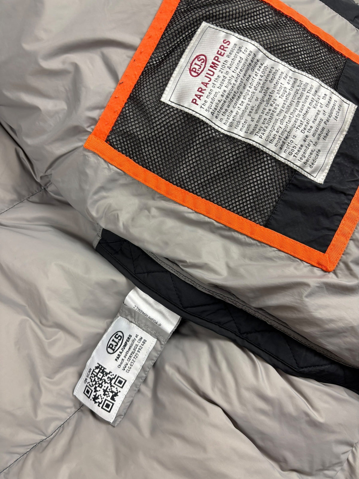Parka Parajumpers noir taille L - Logo et étiquette