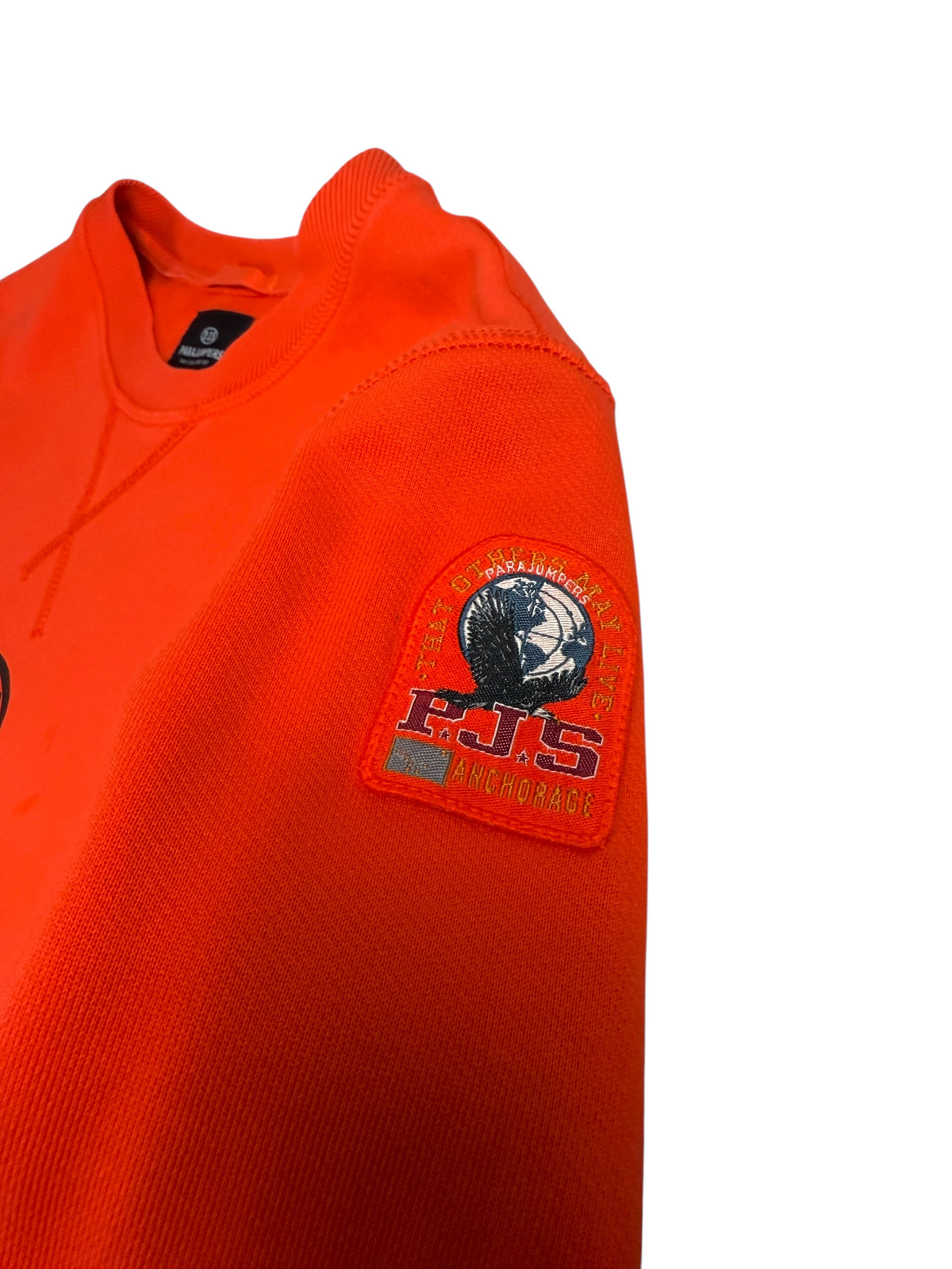 Pull Parajumpers orange taille S - Détail