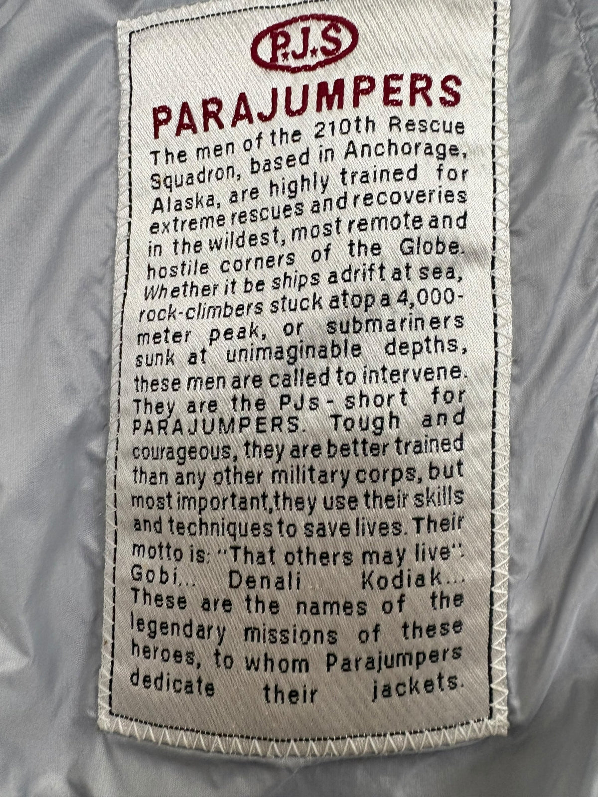 Veste Parajumpers gris taille S - Vue côté