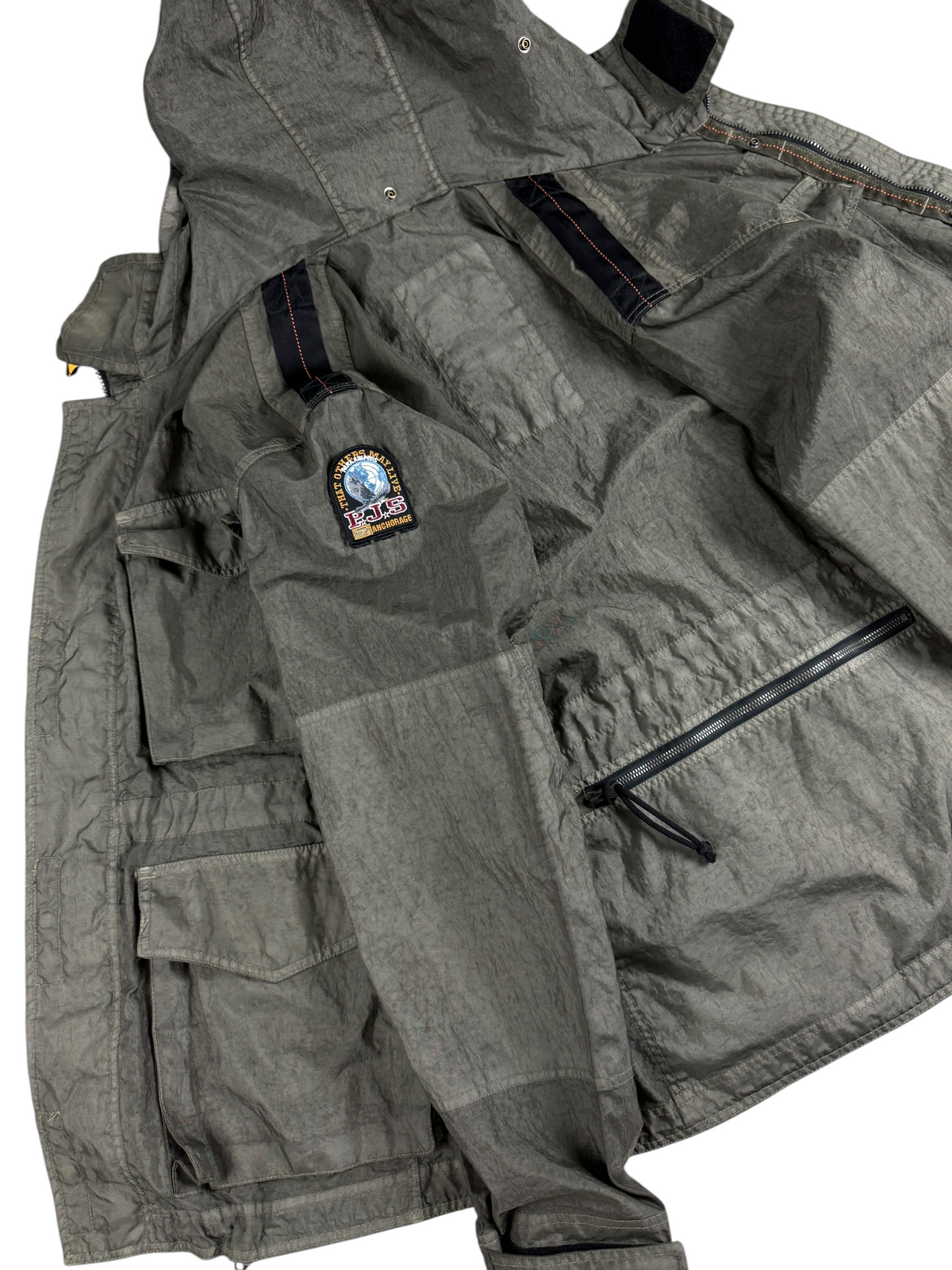 Veste Parajumpers kaki taille L - Vue de dos