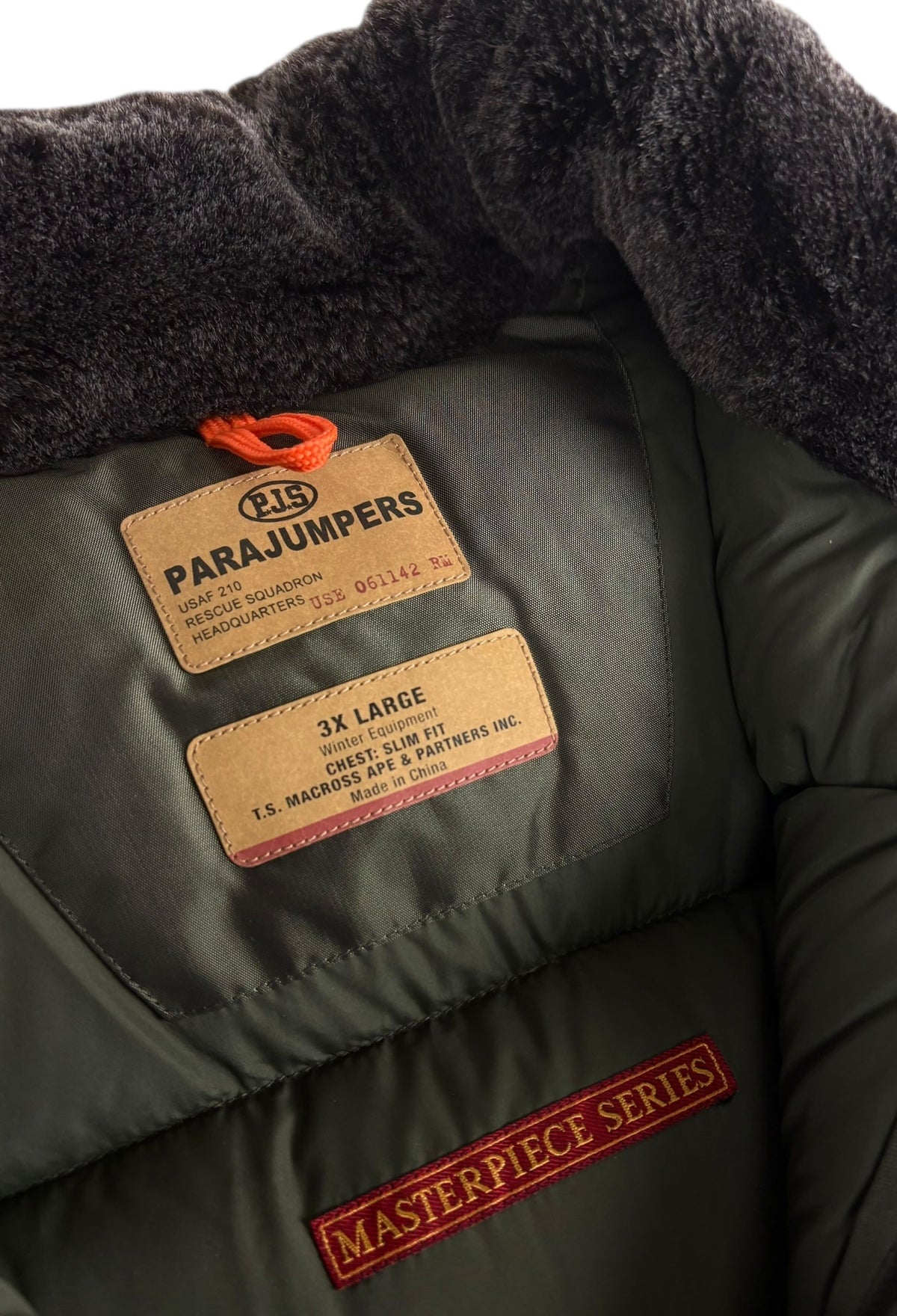 Gilet Parajumpers Masterpiece kaki taille XL - vue 3