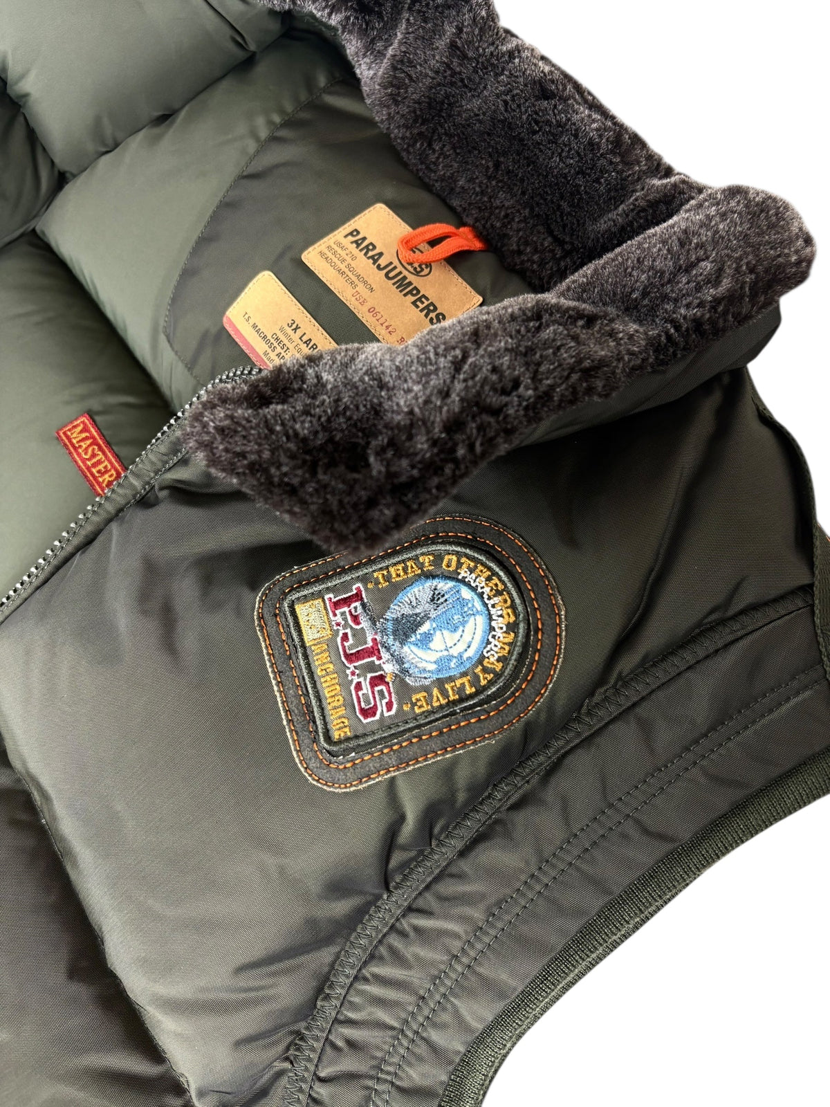 Gilet Parajumpers Masterpiece kaki taille XL - vue 2