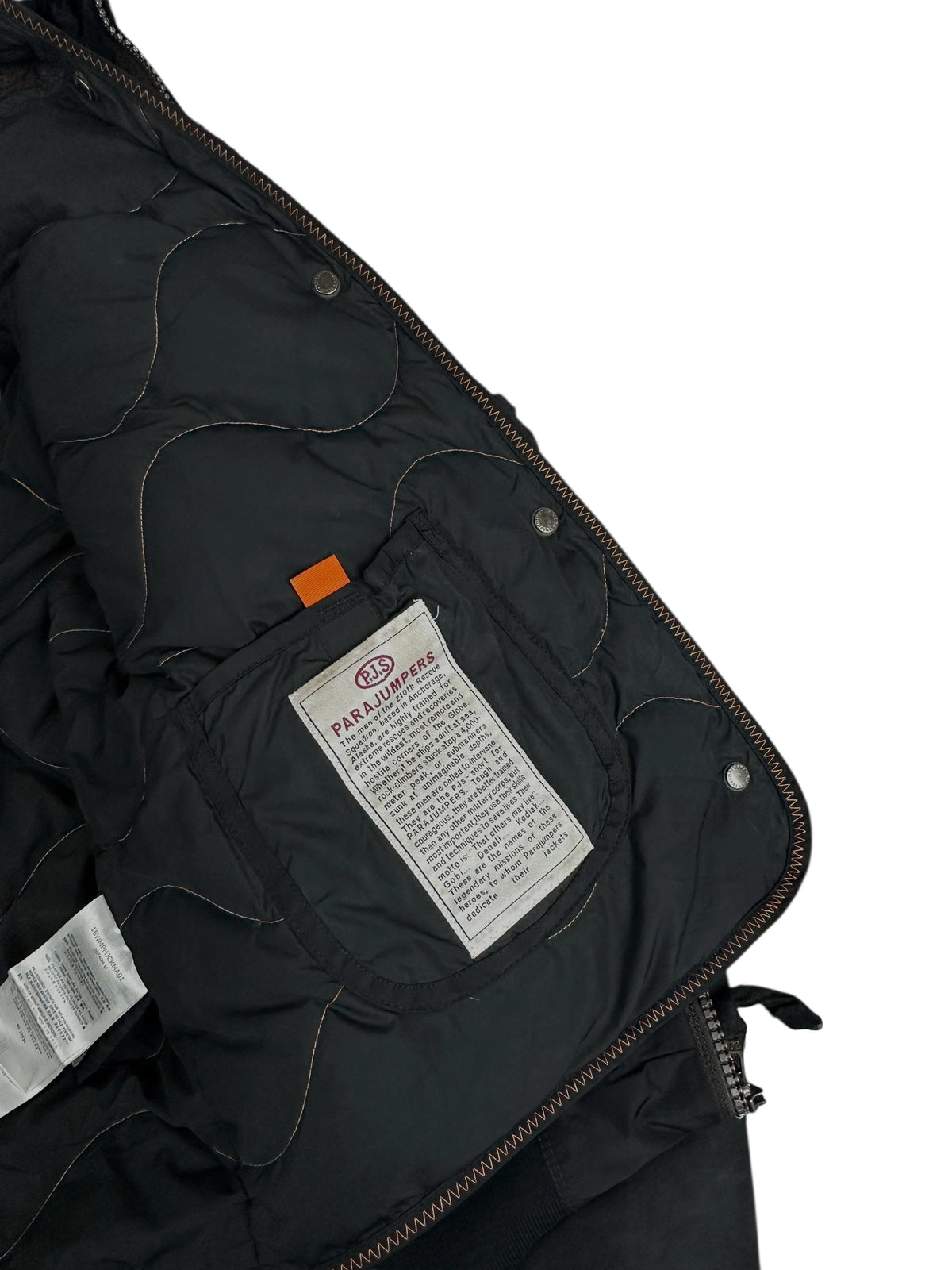 Veste Parajumpers noir taille L - Vue côté