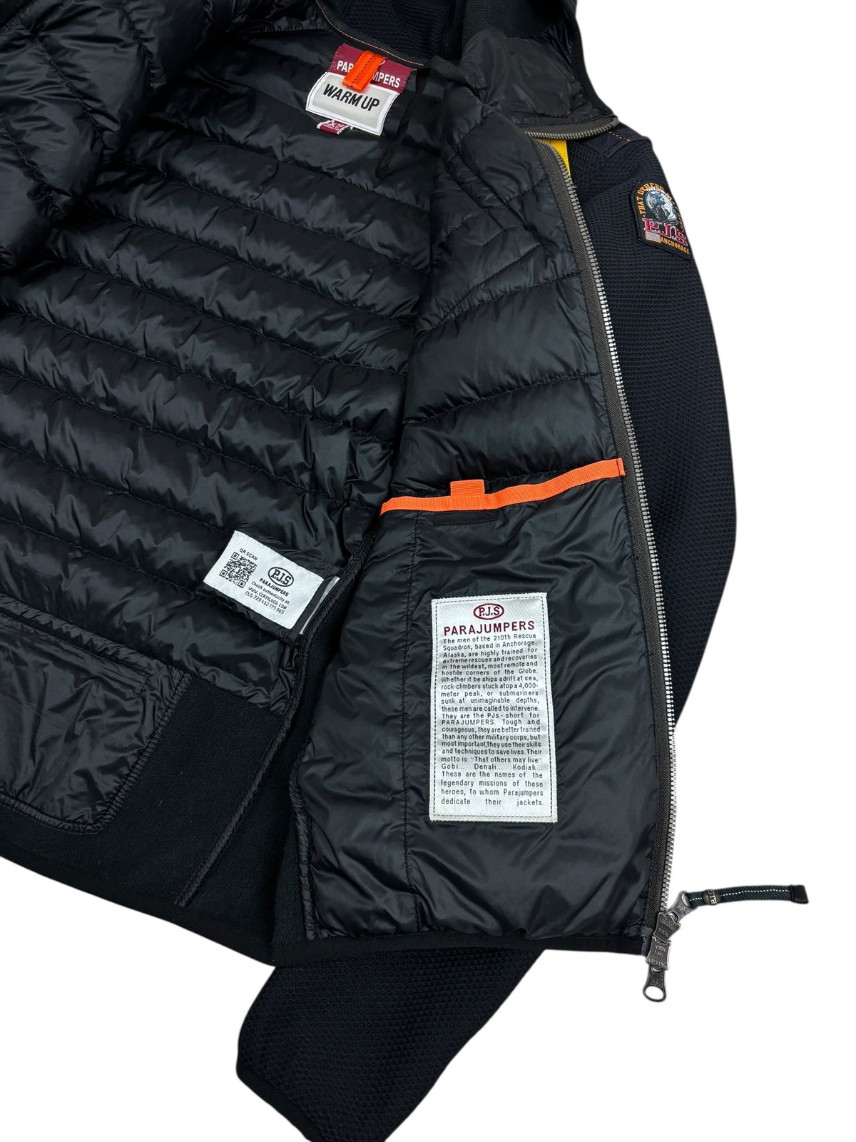 Veste Parajumpers noir taille XS - Détail