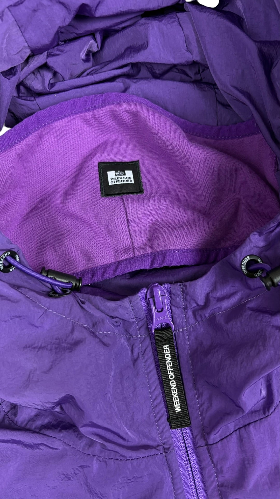 Veste Parajumpers violet taille L - Détail