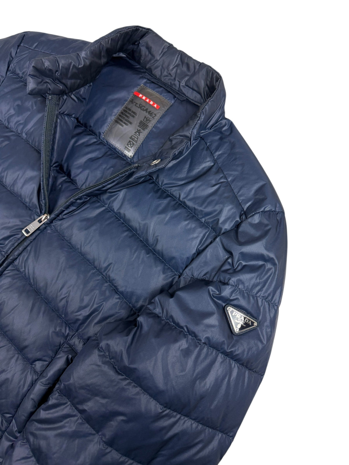 Doudoune Prada marine taille 48 - Vue de dos
