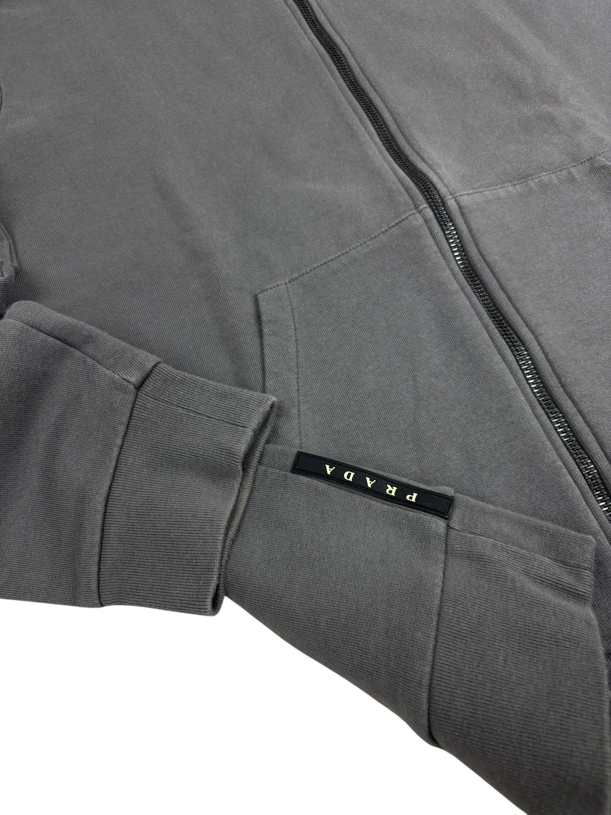 Gilet Prada gris taille L - Vue de dos