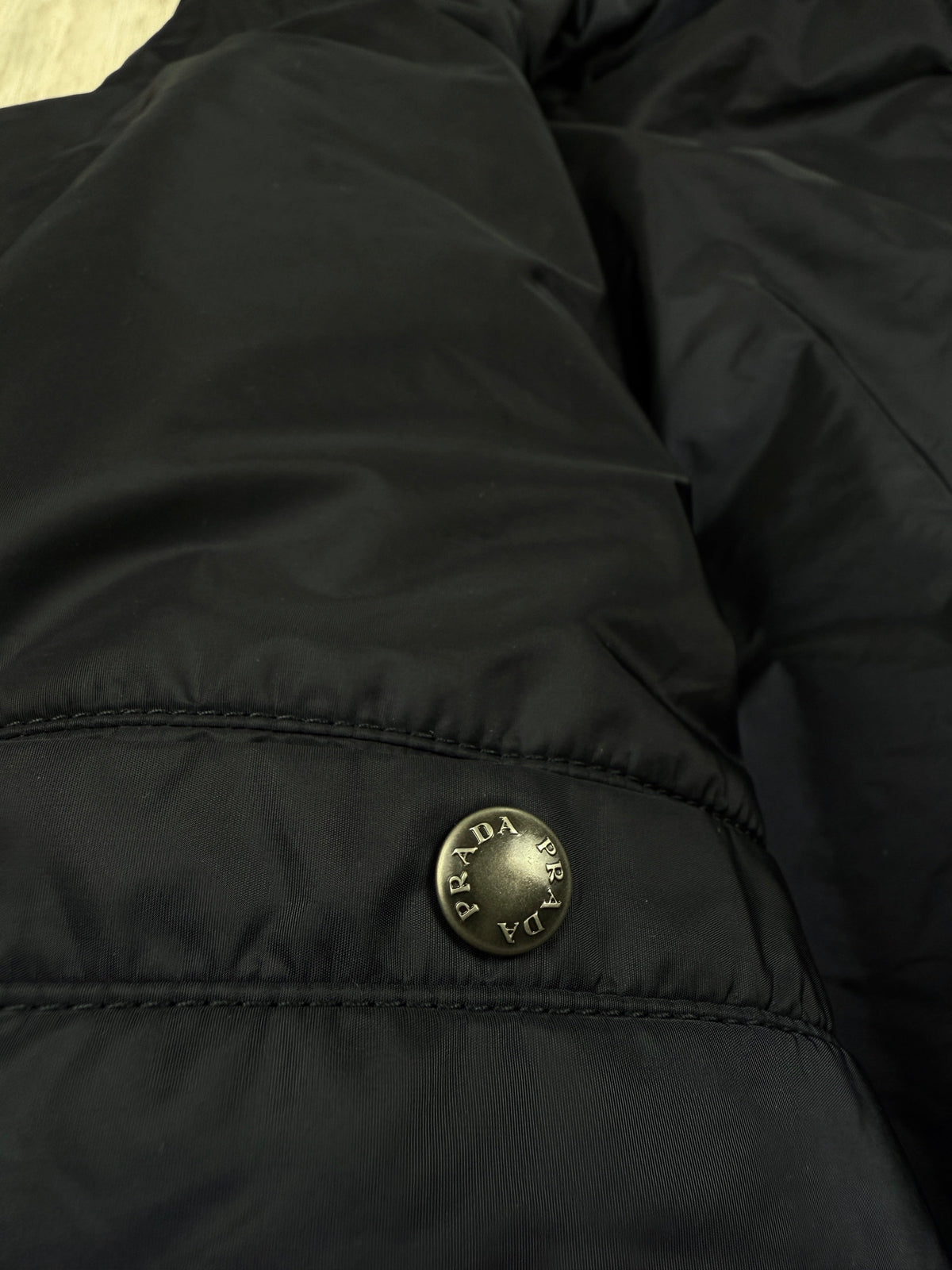 Parka Prada marine taille M - vue 2