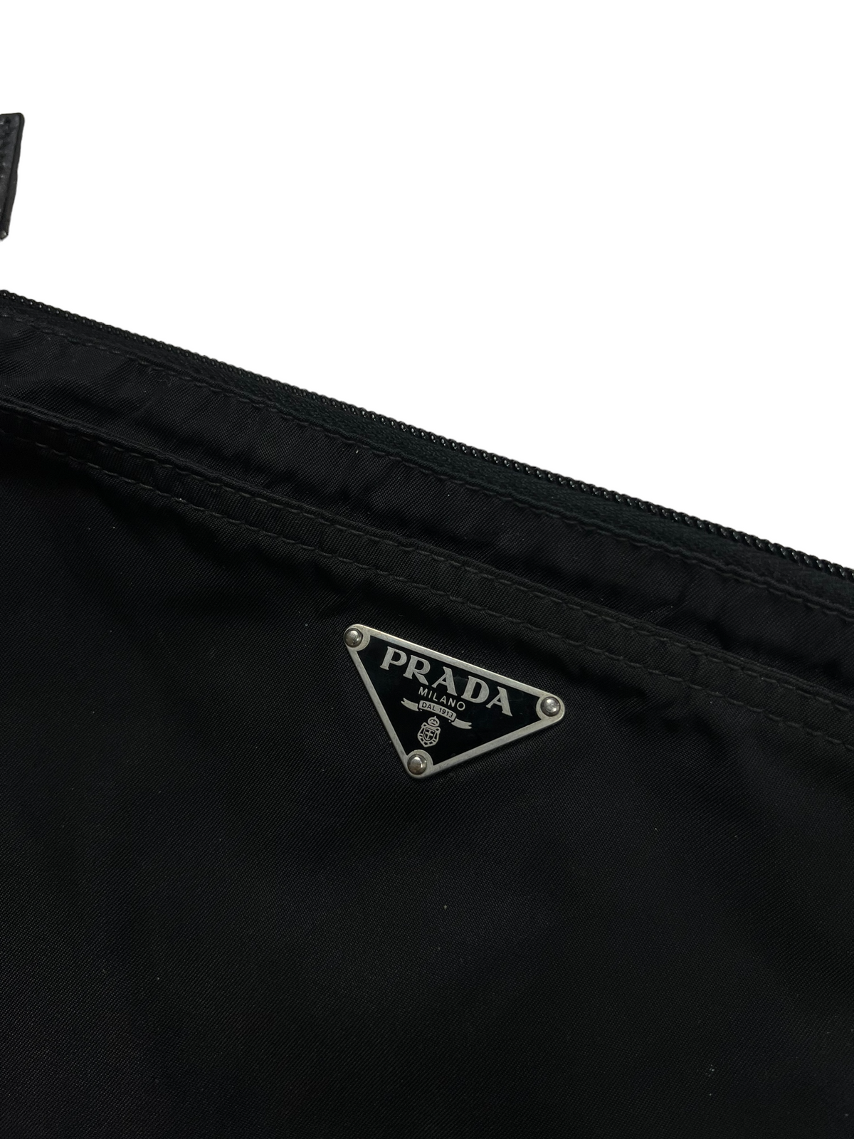 Sacoche Prada noir taille UNI - Vue de dos